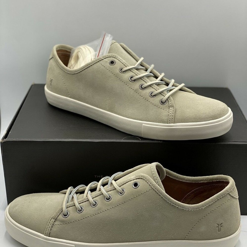 FRYE BRETT LOW ITALIAN LEATHER SHOES - Picture 8 of 10